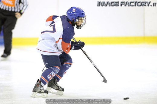2015-02-15 Hockey Milano Rossoblu U12-Valpellice 0448 Guglielmo Romano